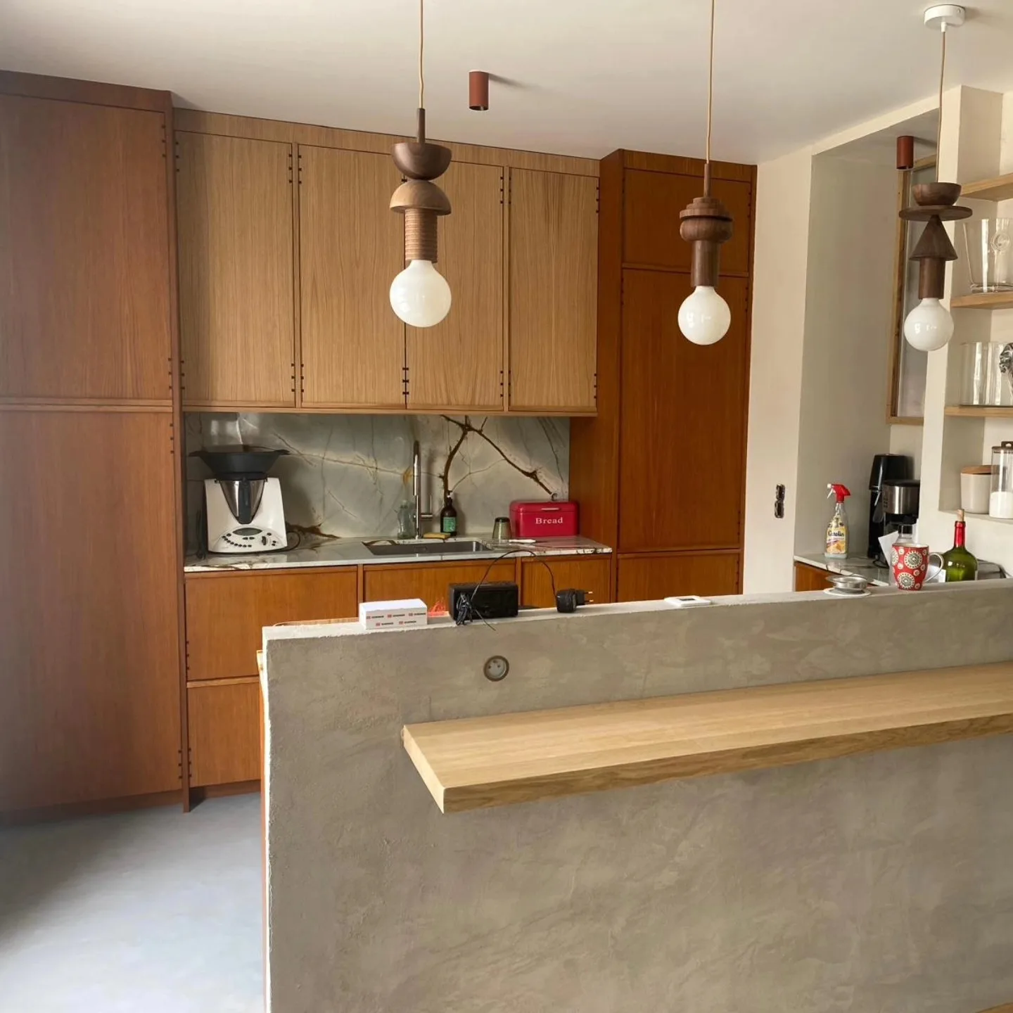 Cuisine en quartzite Blue Roma