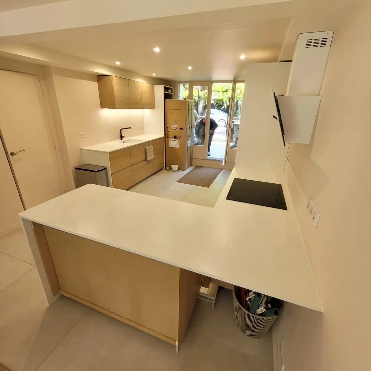 Cuisine en Xtone Moon White